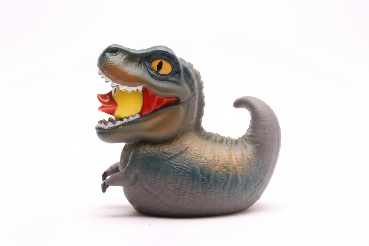 Anatra Dinosauro T-Rex Grigia