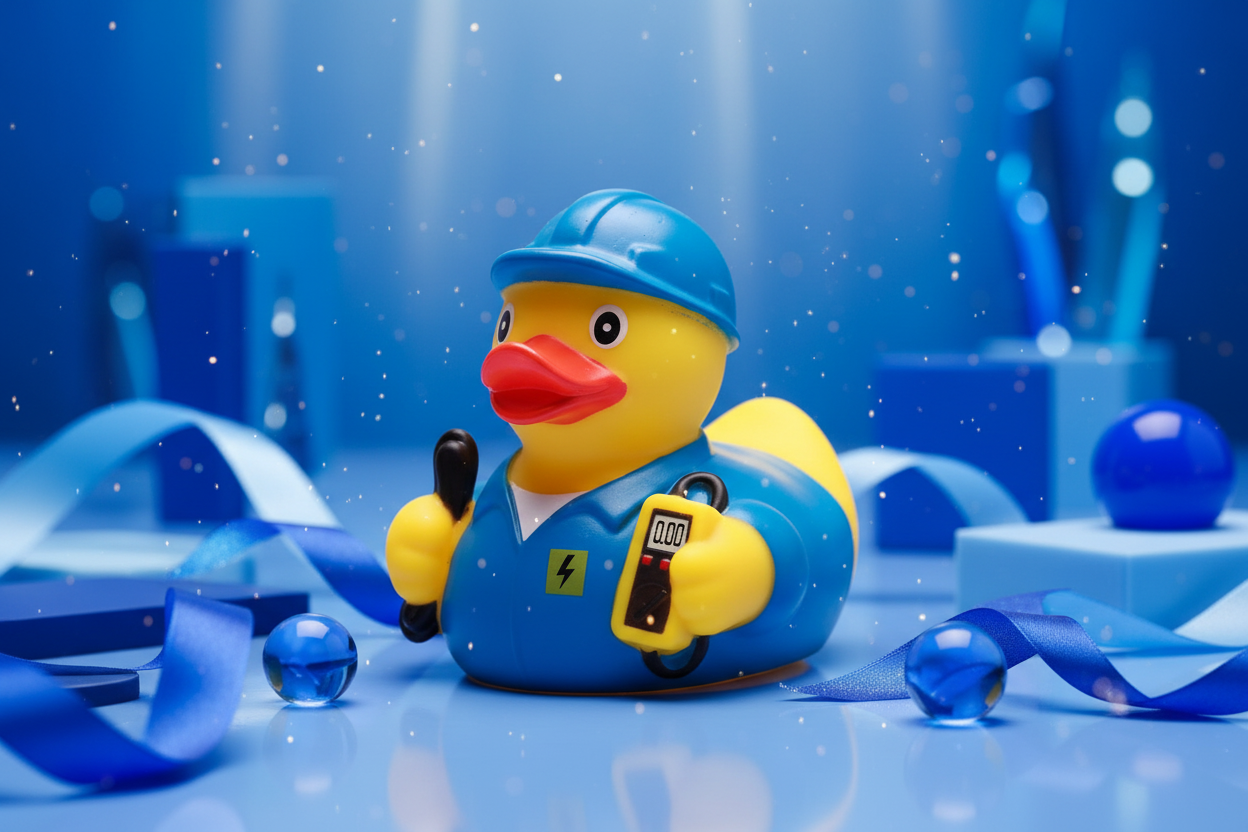 Canard Elettricista - Blu