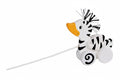 Pull Along Animal - Zebra Duck 