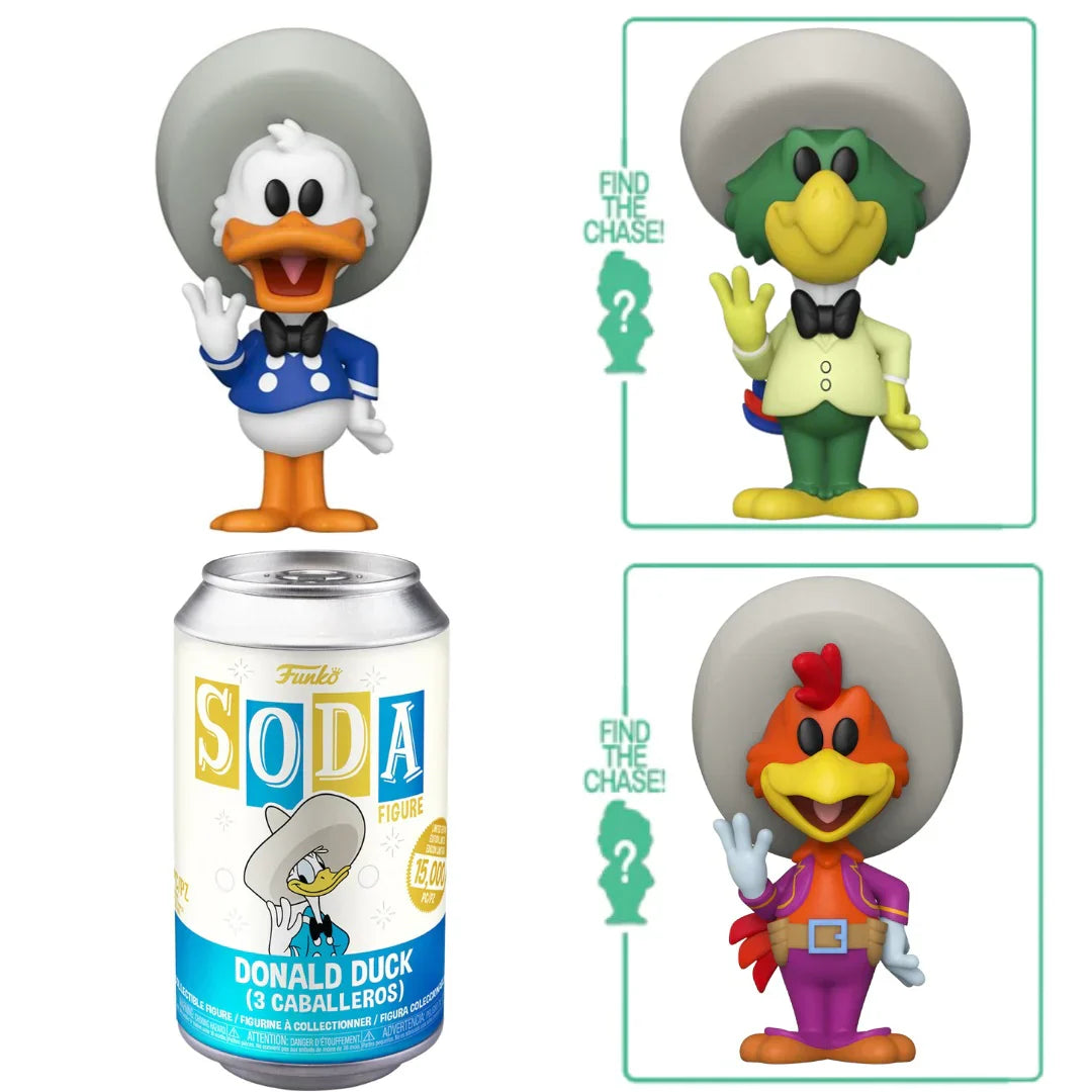 Vinyl SODA Paperino Tre Caballeros
