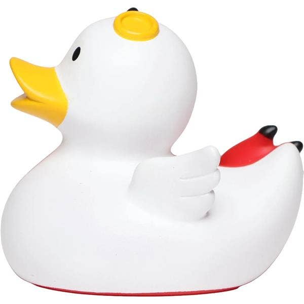 Angel/demon duck
