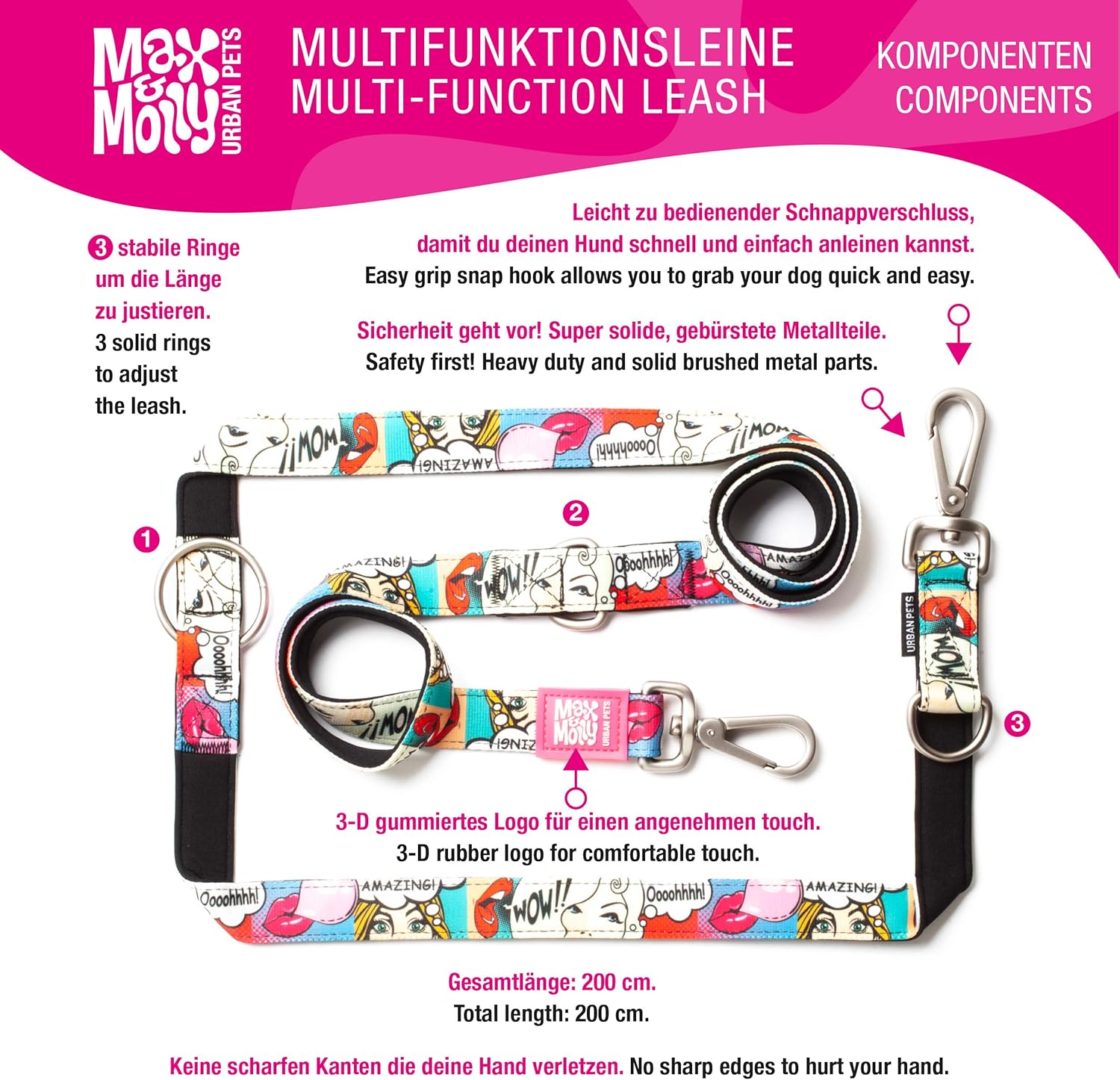 Multifunctional Leash - Ducks