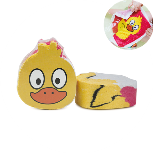 Set da Bagno Anatra Gialla "Bebè d'amore"