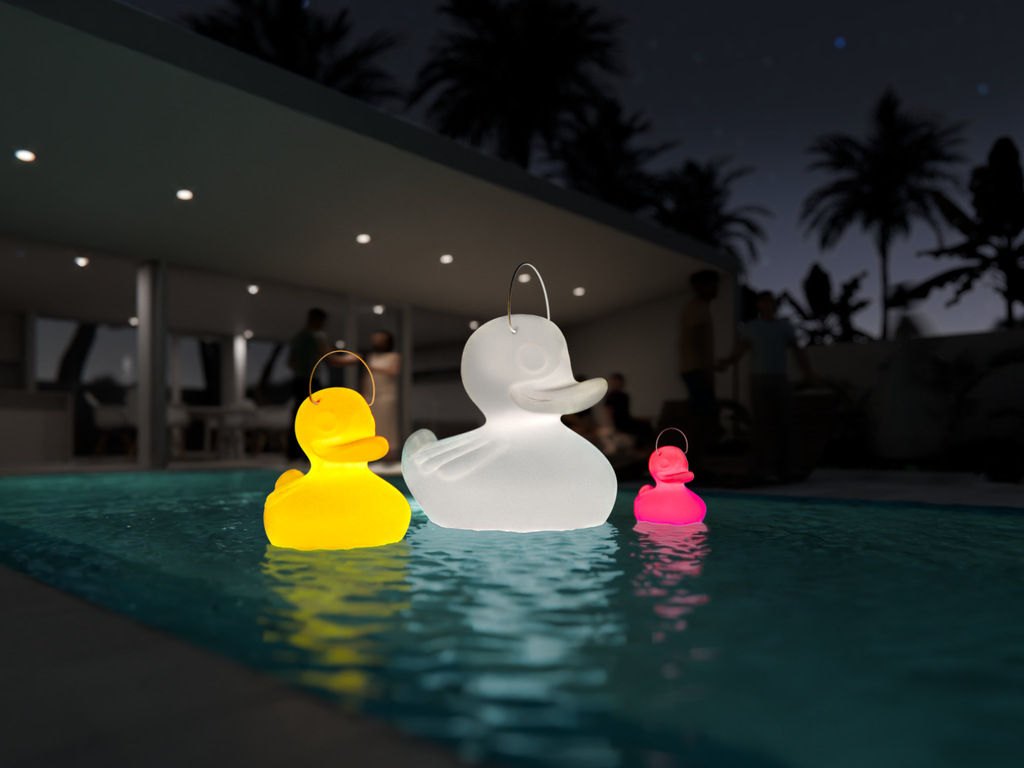 Lampada a forma di anatra "The DUCK DUCK Lamp" (MEGA)
