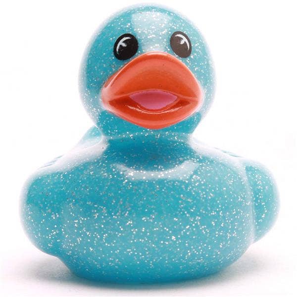 Mini Anatra Glitterata - blu