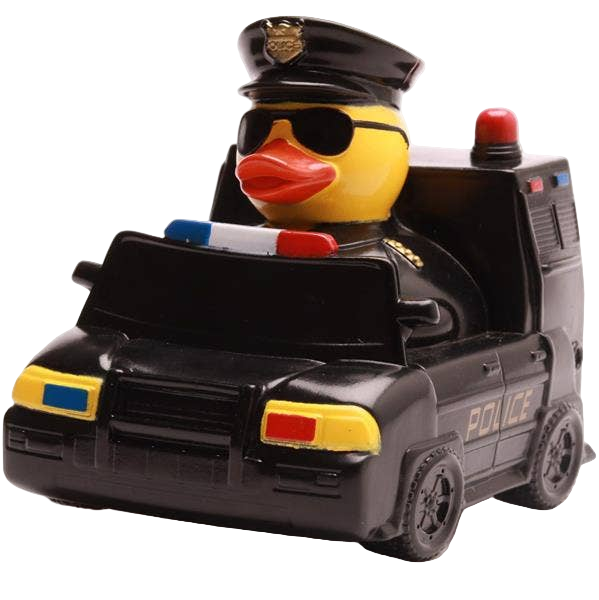 Anatra Macchina della Polizia