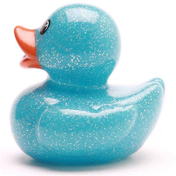 Mini Anatra Glitterata - blu
