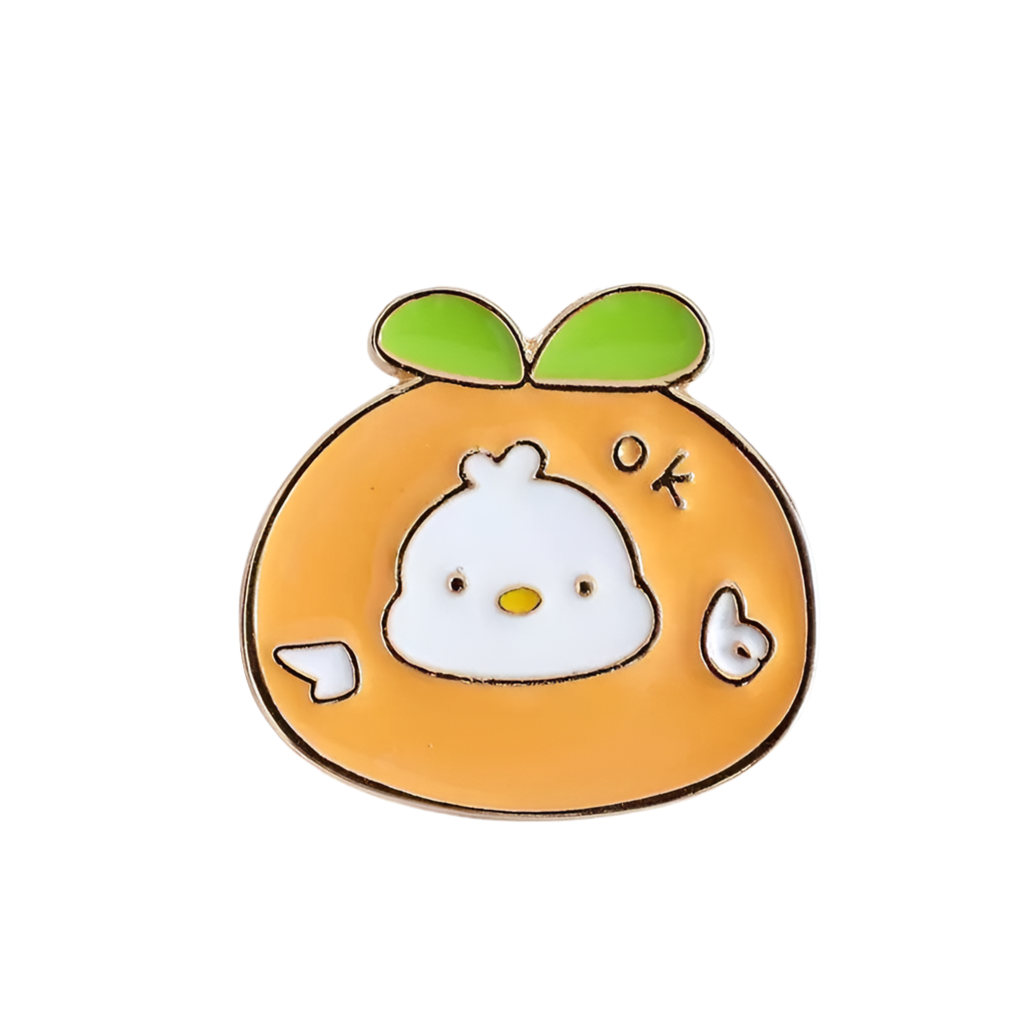 Pin's Canard Blanc Pêche