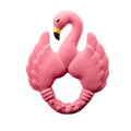 Anneau de dentition Flamant rose - Natruba