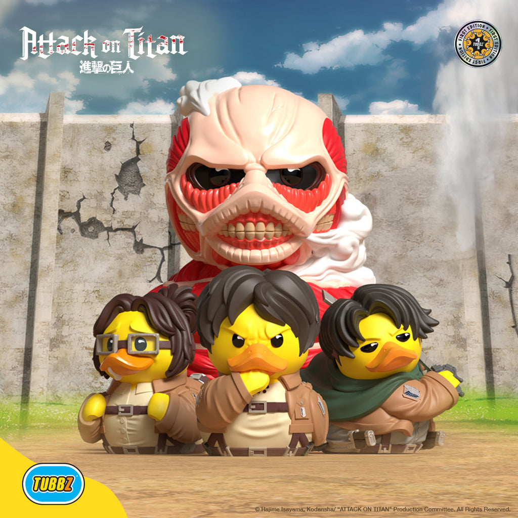 attack on titan eren yeager tubbz first edition