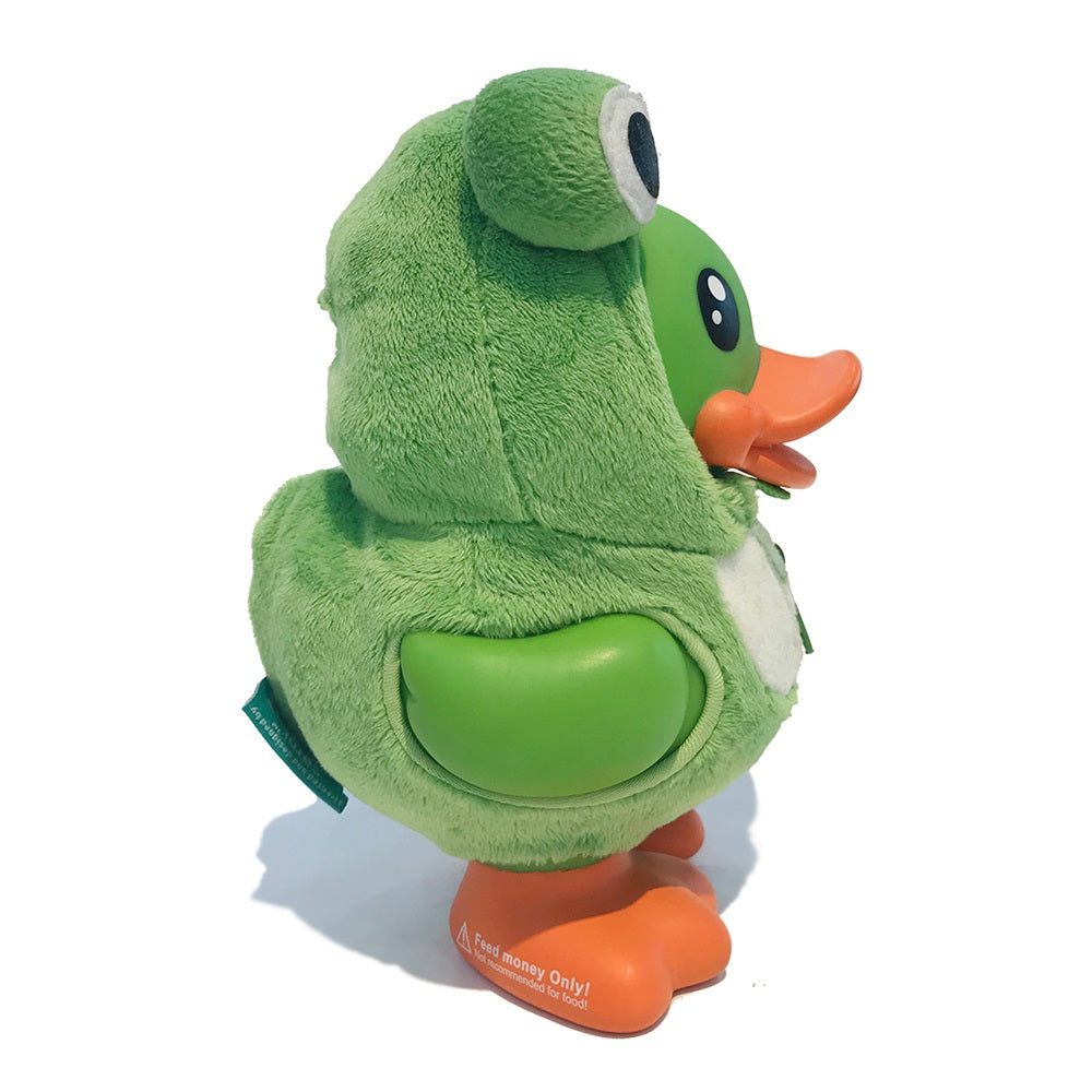 Salvadanaio Anatra Rana Verde