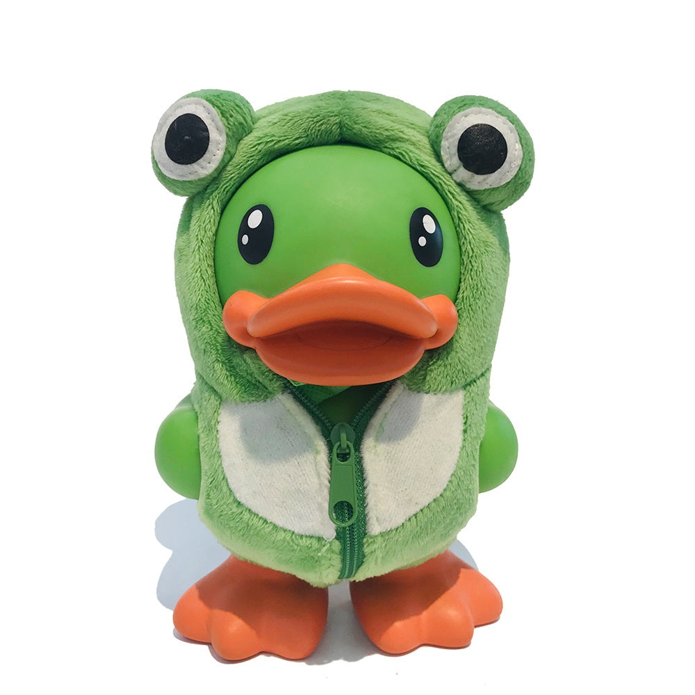 Salvadanaio Anatra Rana Verde