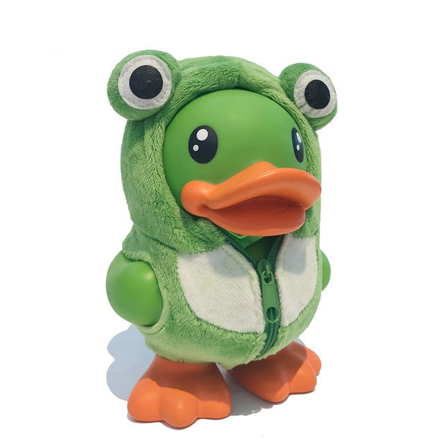Salvadanaio Anatra Rana Verde