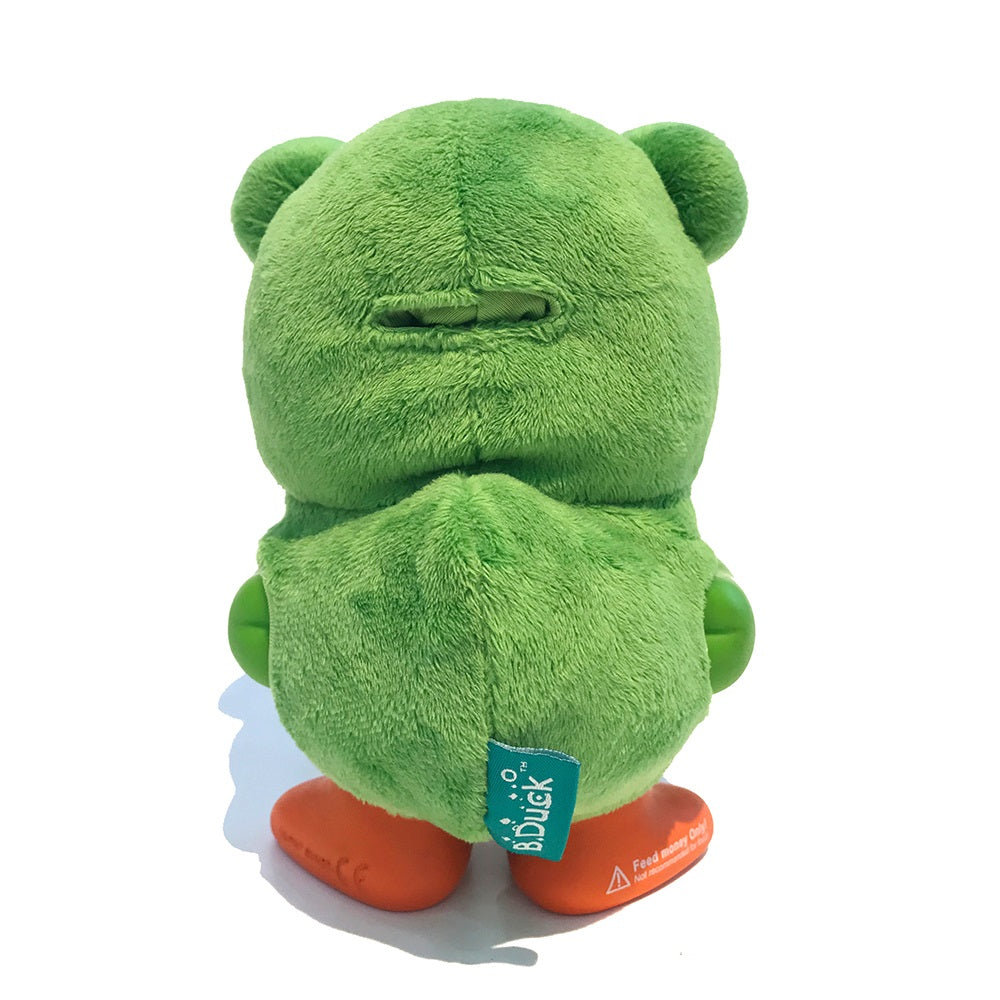 Salvadanaio Anatra Rana Verde