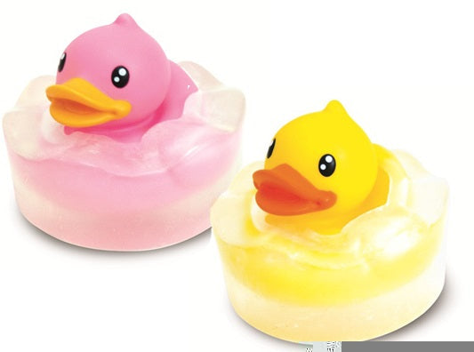 Sapone Anatra Rosa e Gialla