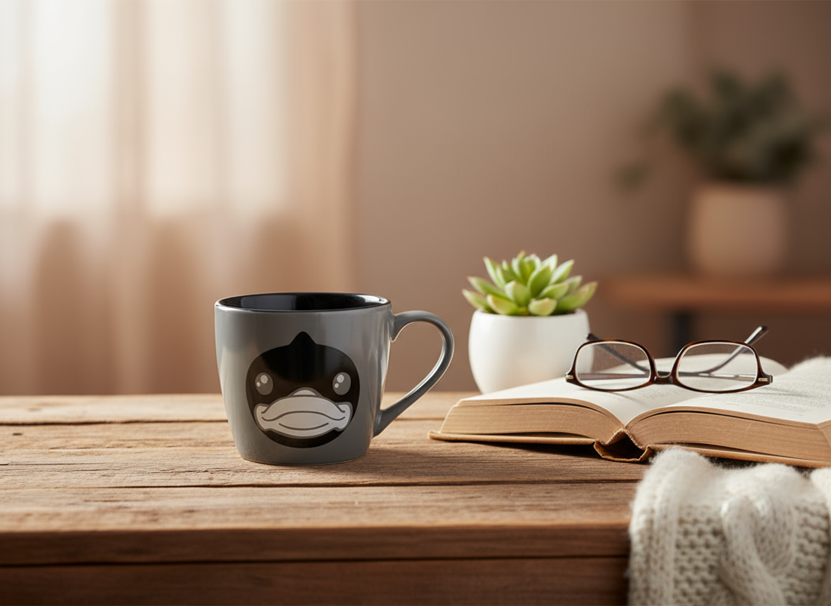Tazza Anatra Nera