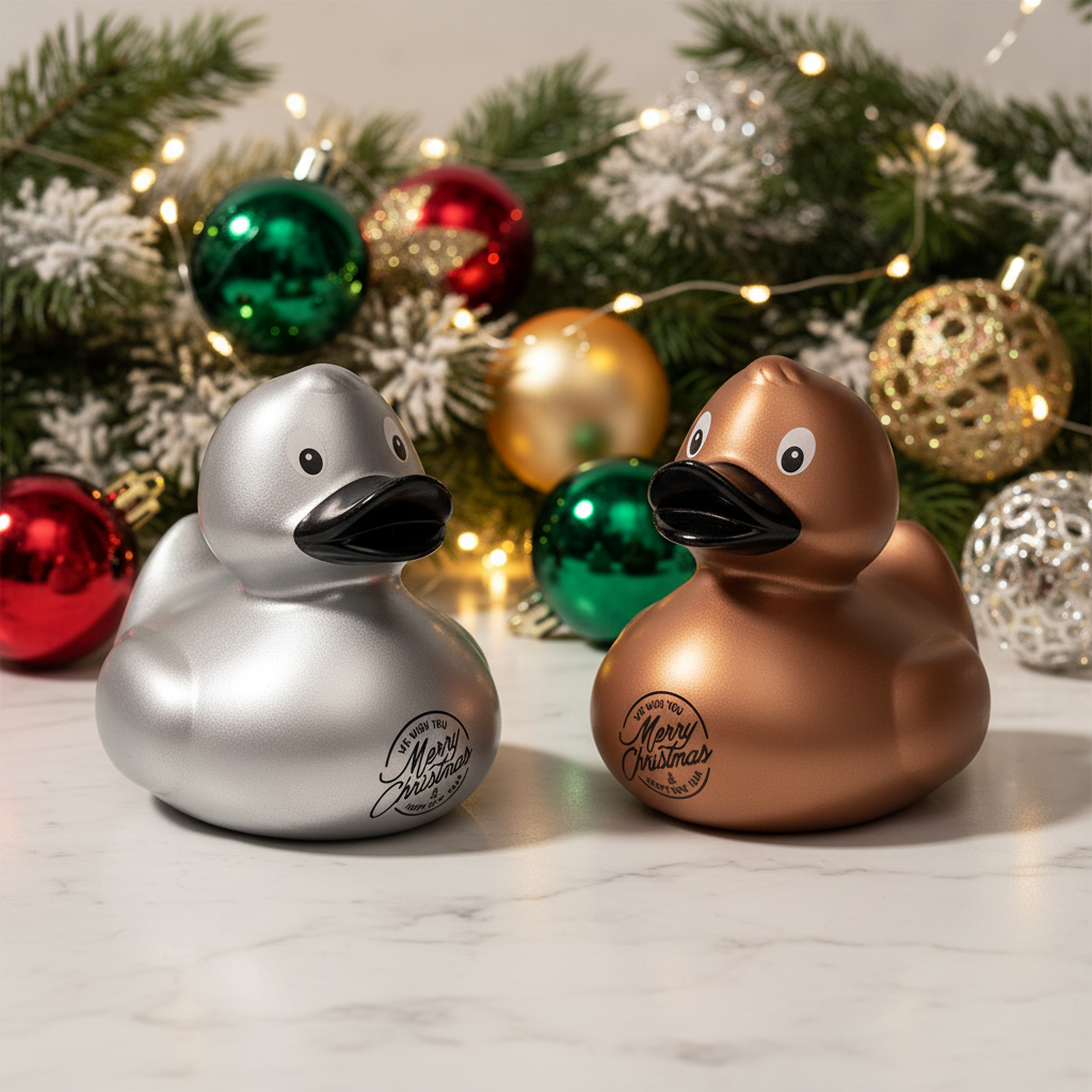 Canard We Wish You Merry Christmas & Happy New Year