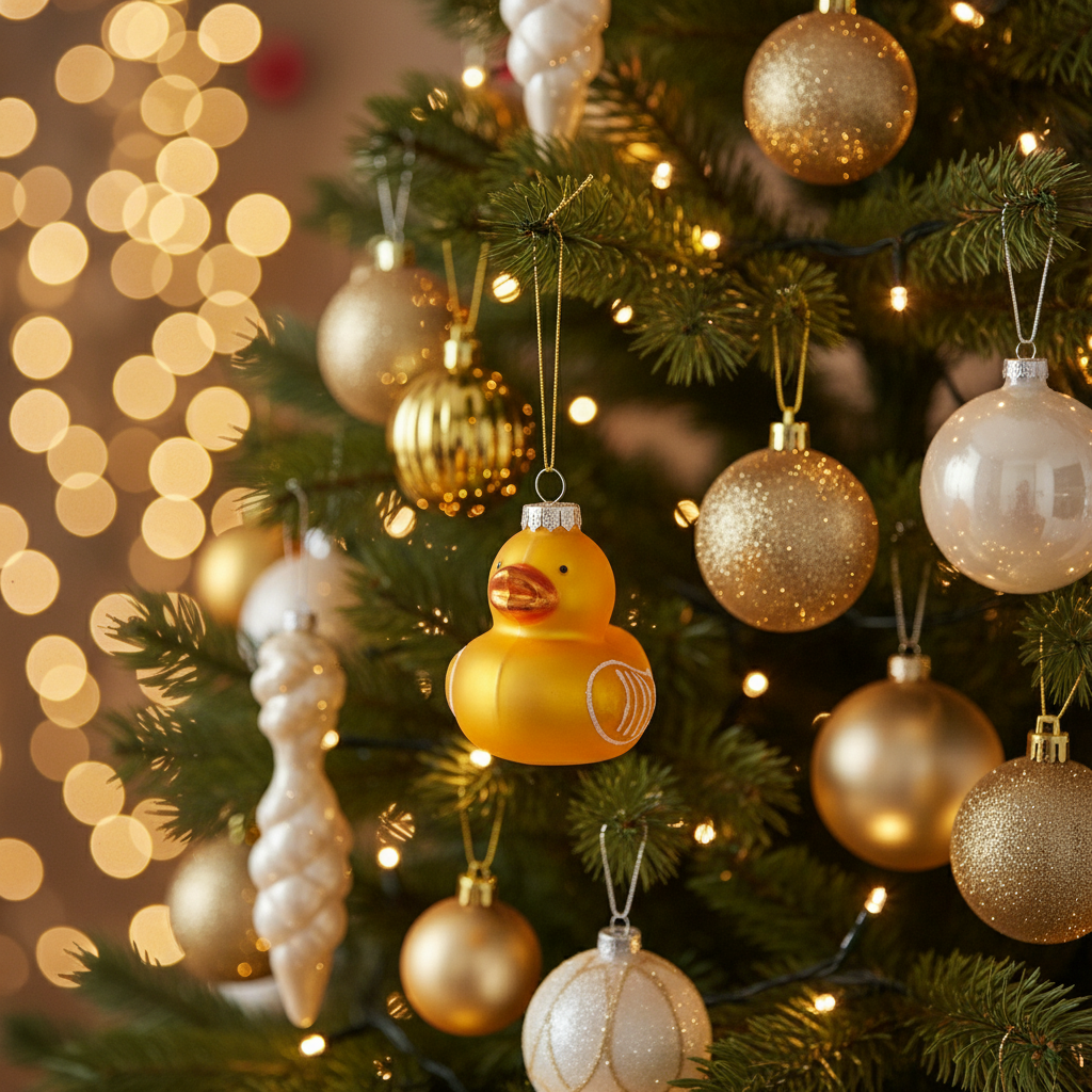 Duck Christmas Ball
