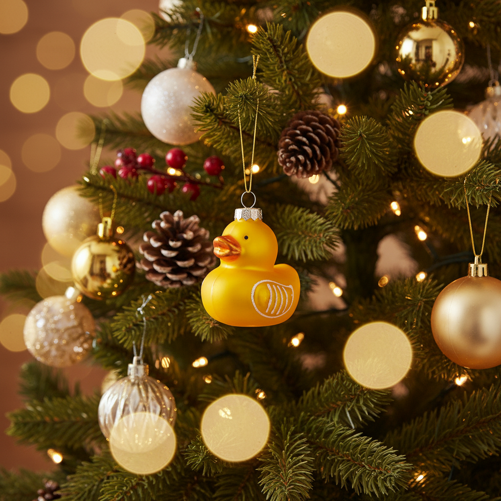Duck Christmas Ball