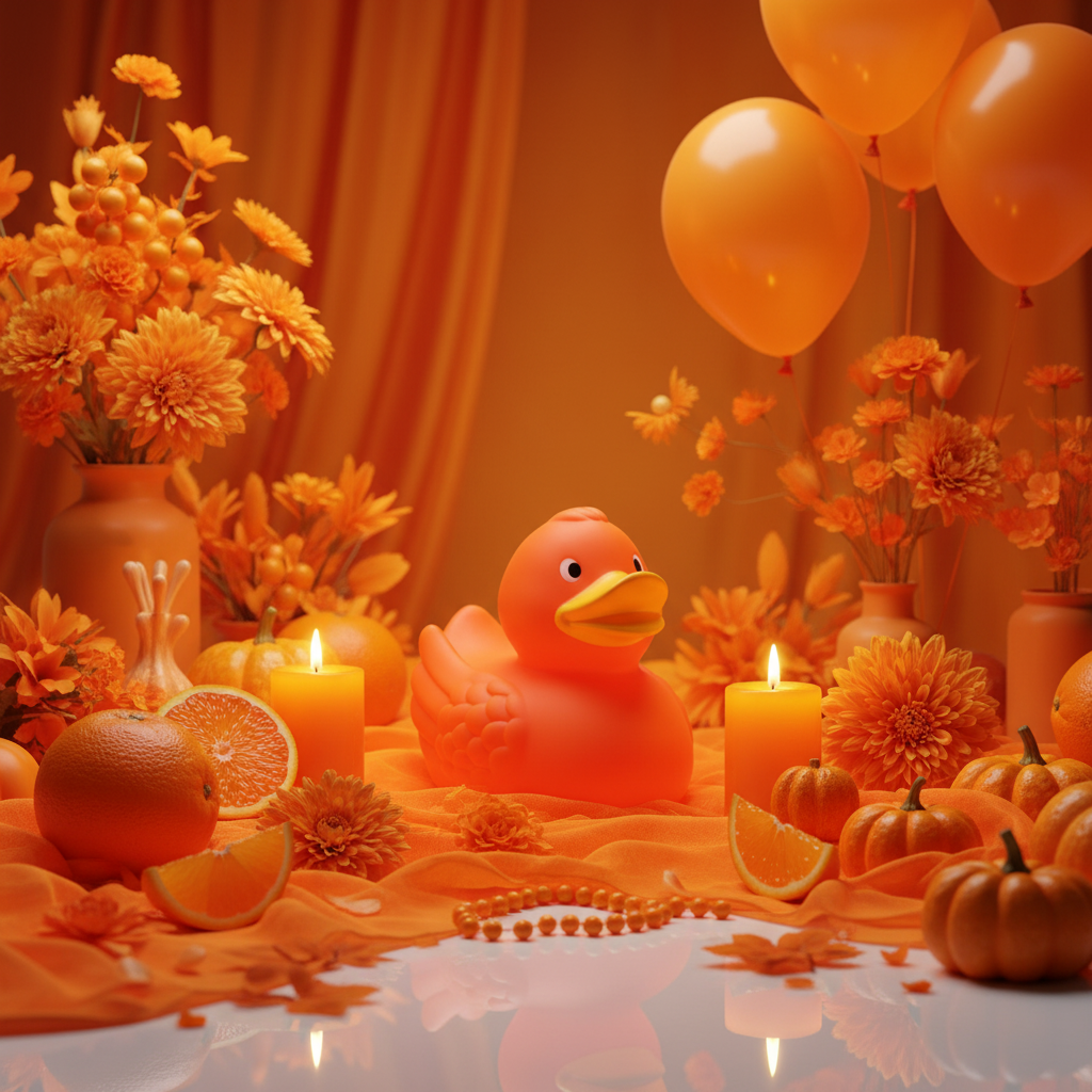 Orange Duck