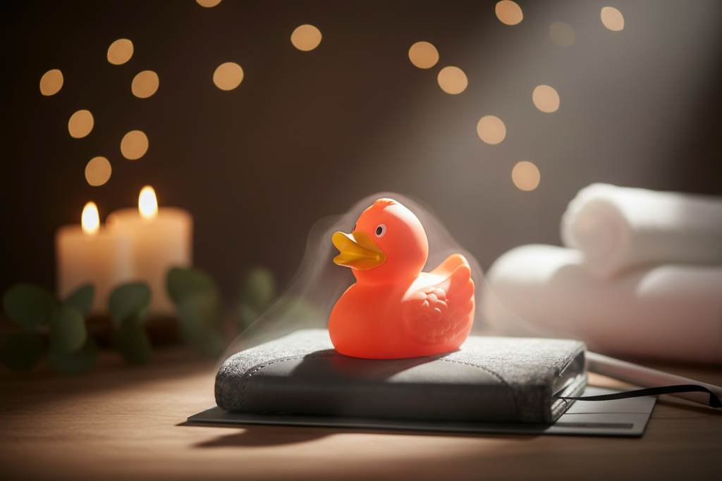 Orange Duck