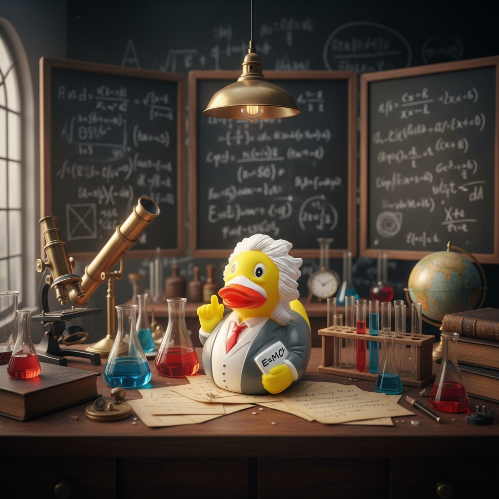 Albert Einstein Duck