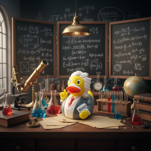 Albert Einstein Duck