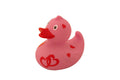 Pink Duck with Hearts