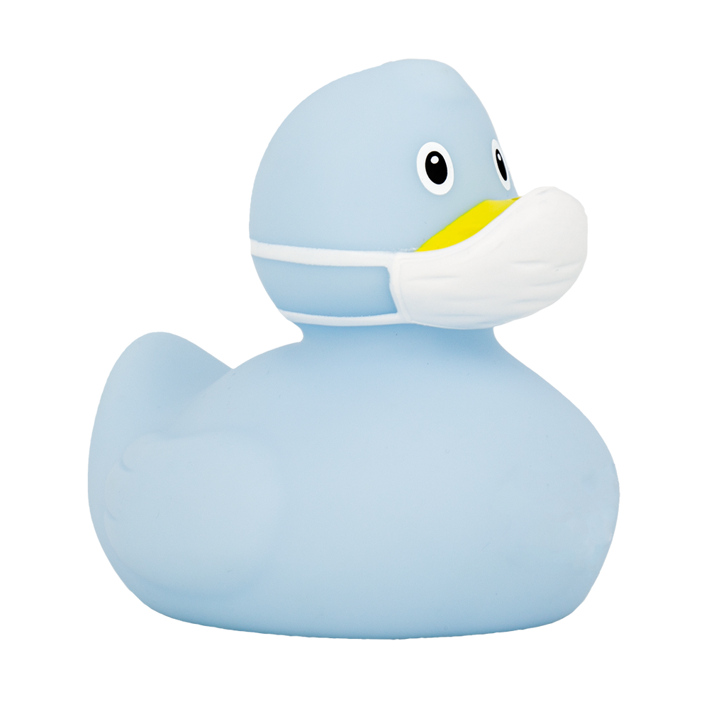 Canard Masque Chirurgical Bleu