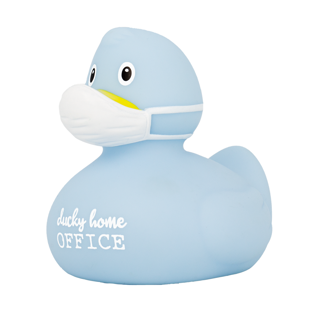 Canard Corona Bleu "Ducky Home Office"