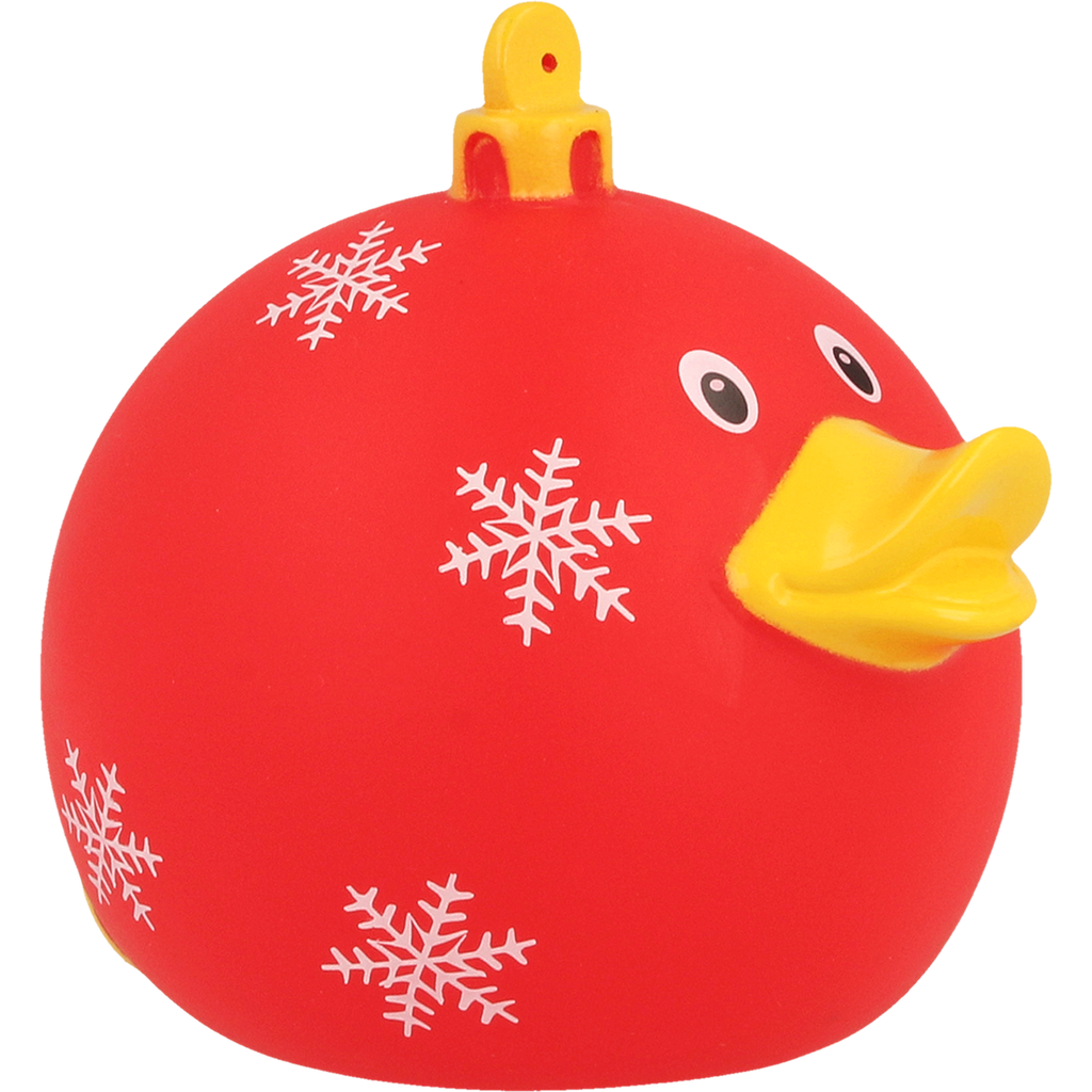 Canard Rouge Boule de Noël