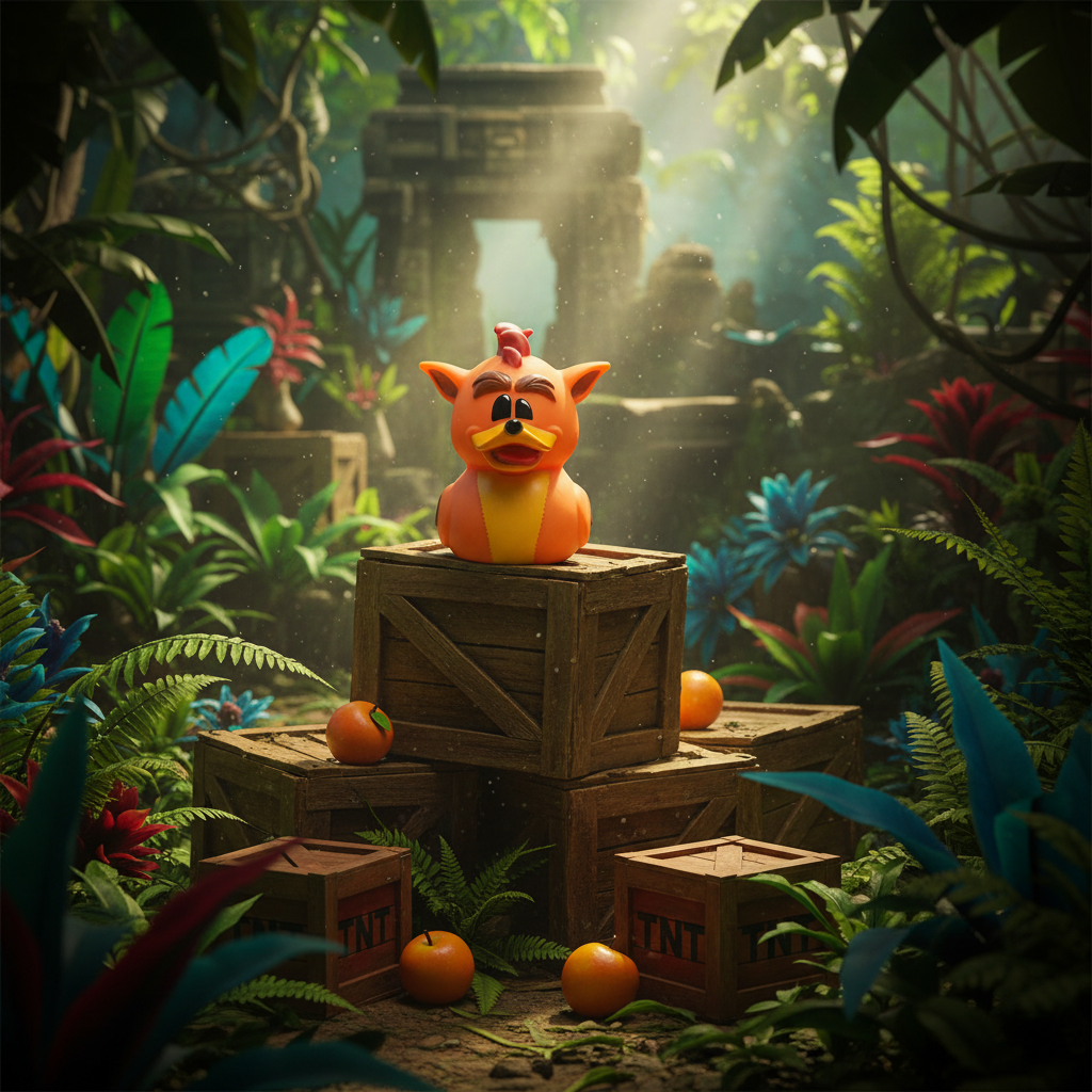 Papera Crash Bandicoot (Prima Edizione)