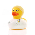 Blonde Doctor Woman Duck