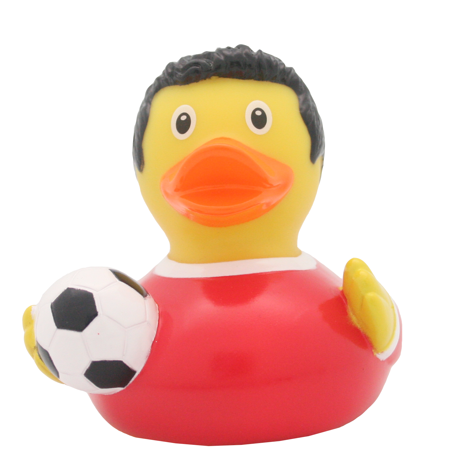 Canard Footballeur Rouge