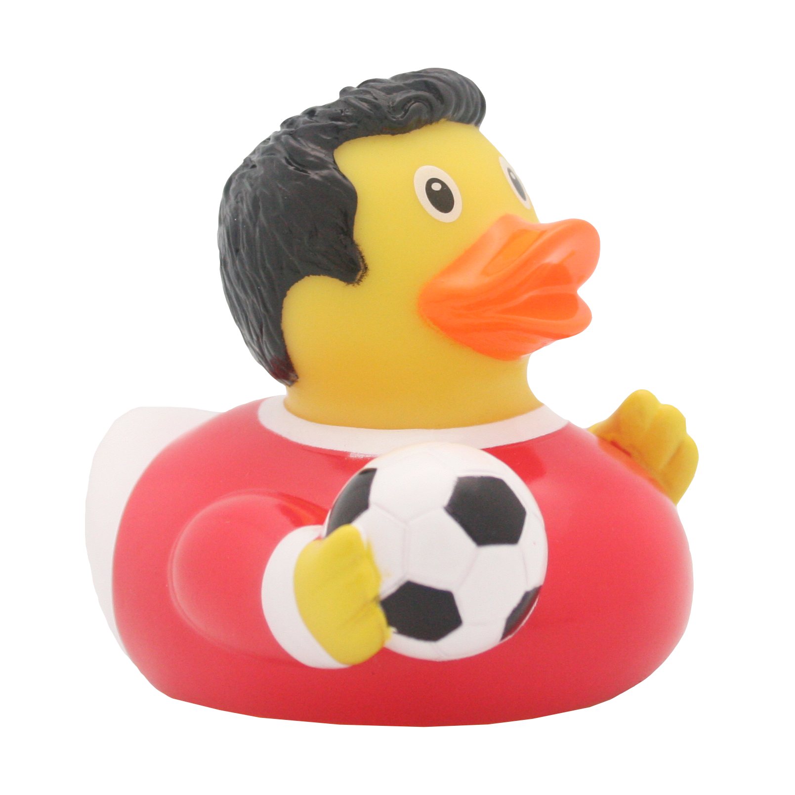 Canard Footballeur Rouge