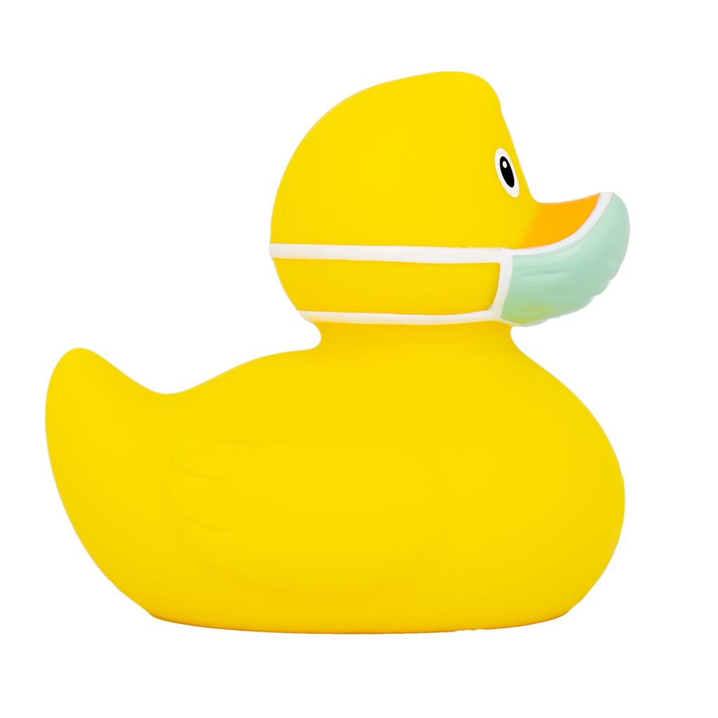 Canard Masque Chirurgical Jaune
