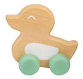 Duck Green Teething Toy