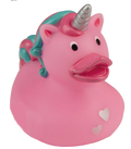 Anatra Unicorno Rosa Cuore