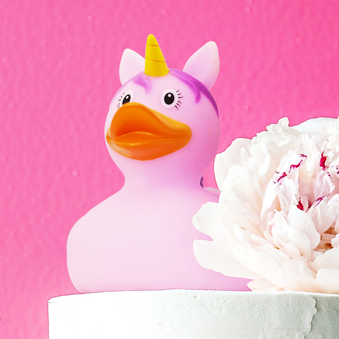 Canard Licorne Rose
