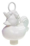 White Unicorn Fishing Duck