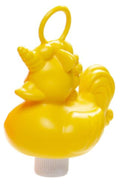 Yellow Unicorn Fishing Duck