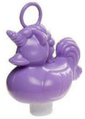 Purple Unicorn Fishing Duck