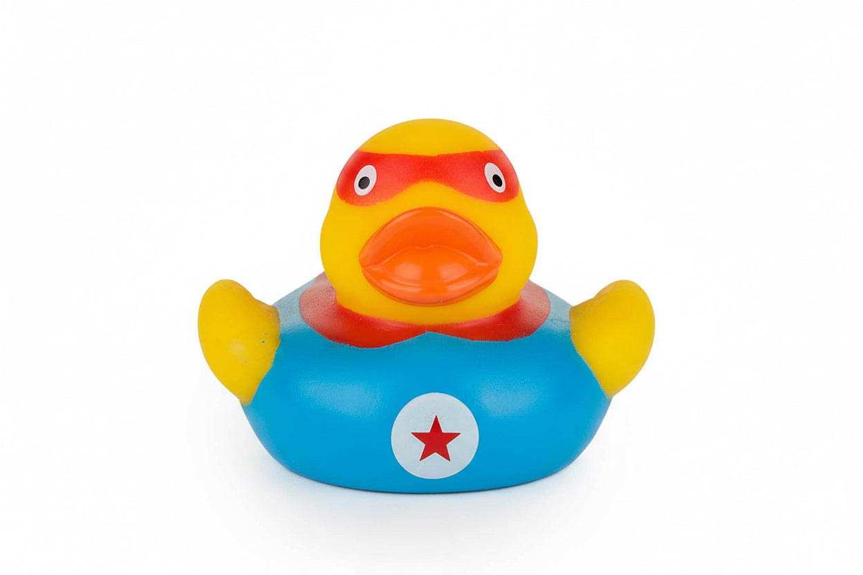 Superhero Rubber Duck