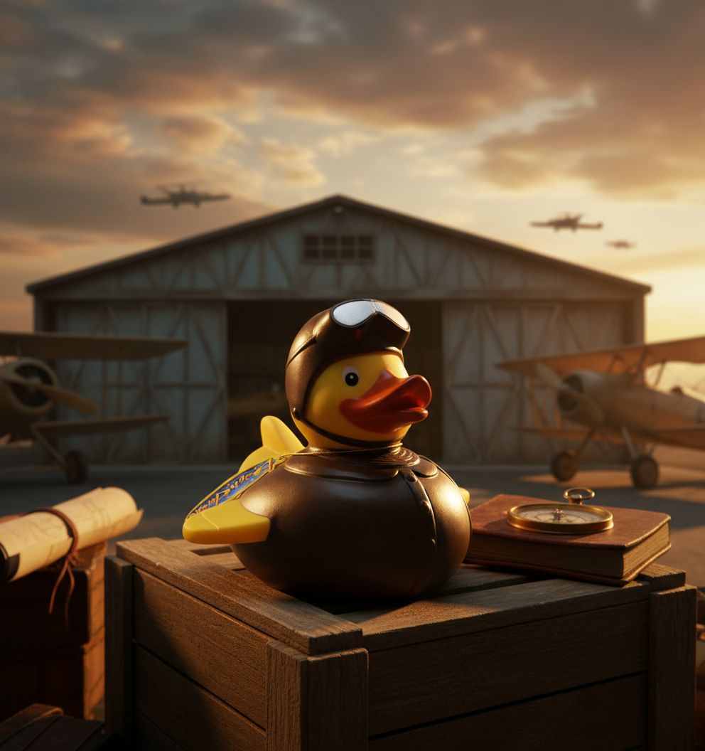Canard Pilote Vintage