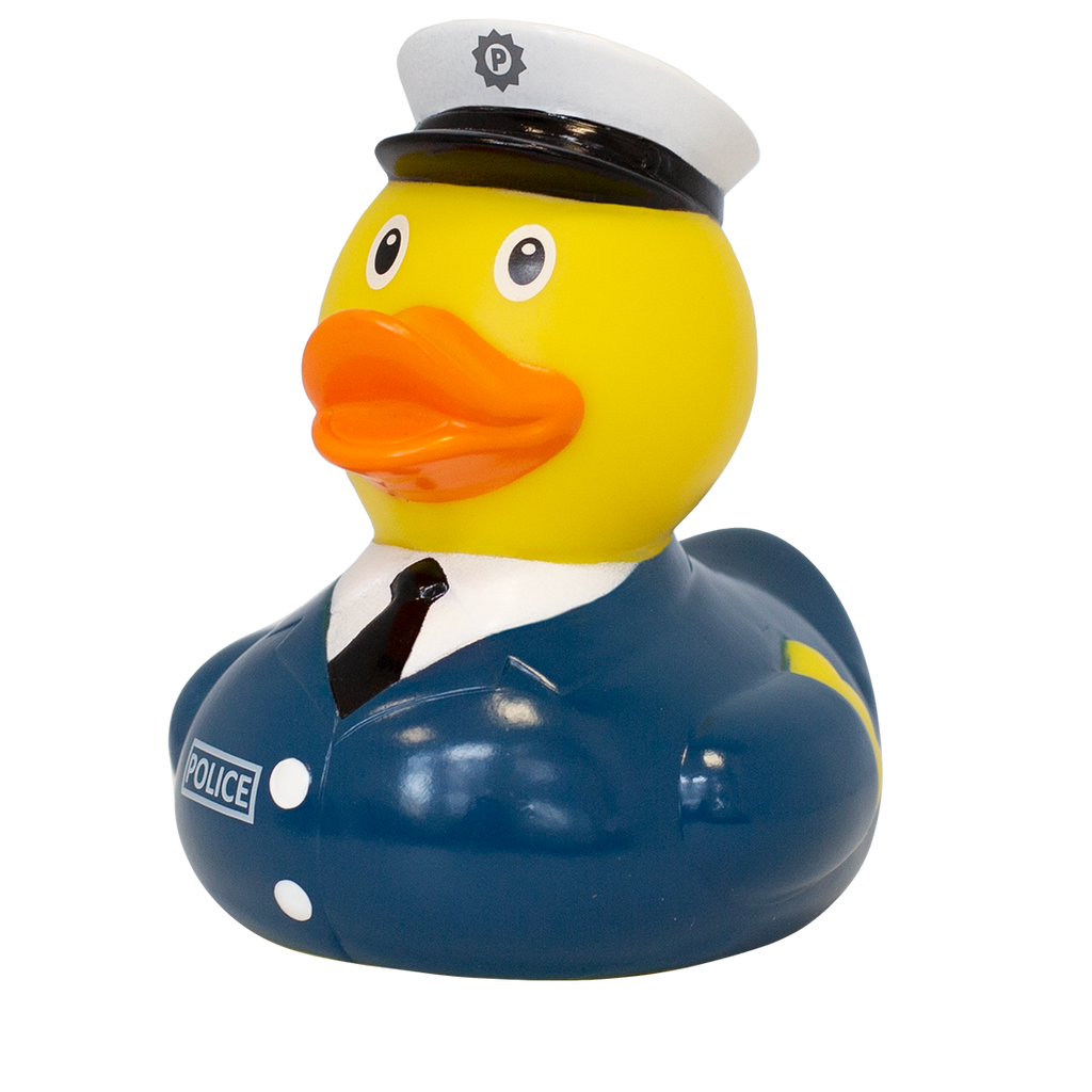 Duo de Canards Policiers – Homme et Femme