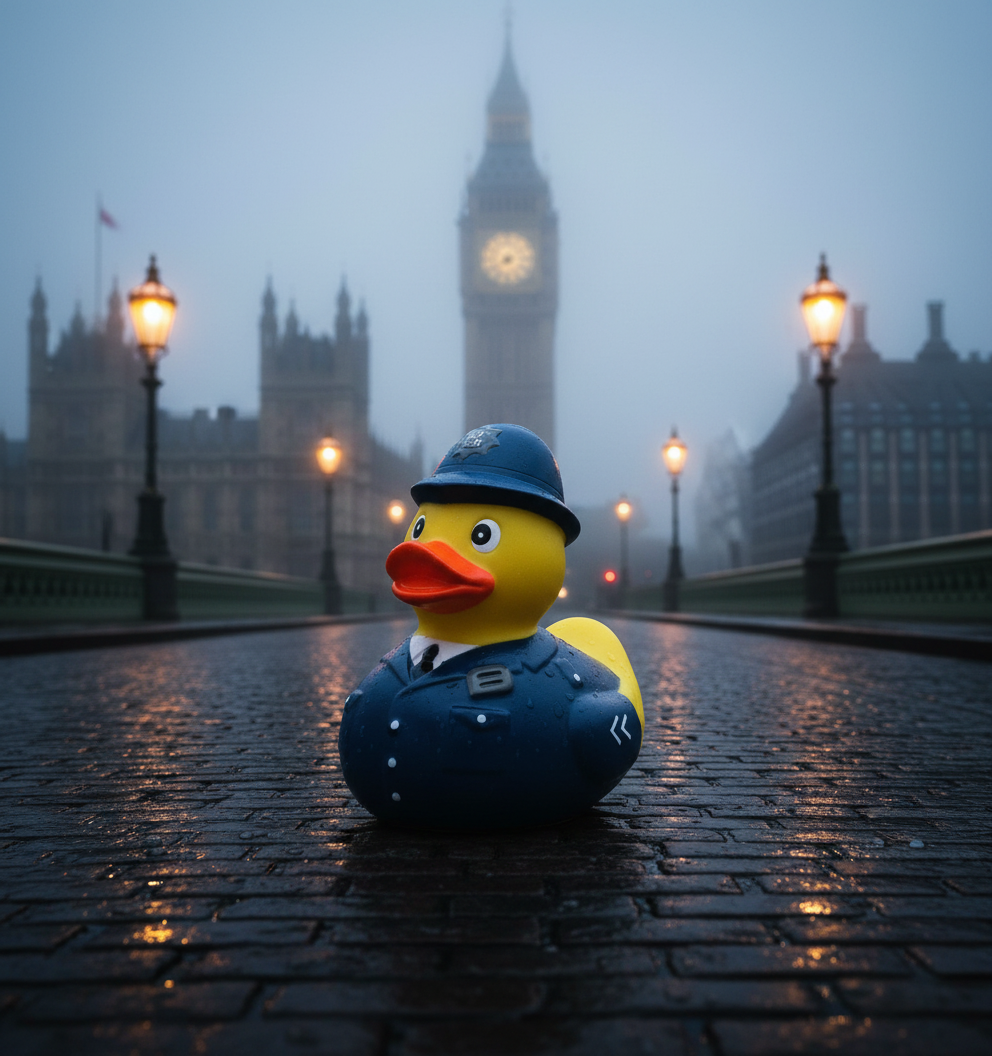 Scotland Yard Police Duck