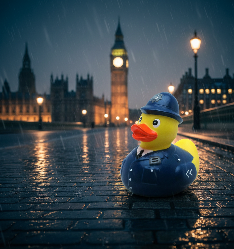Scotland Yard Police Duck