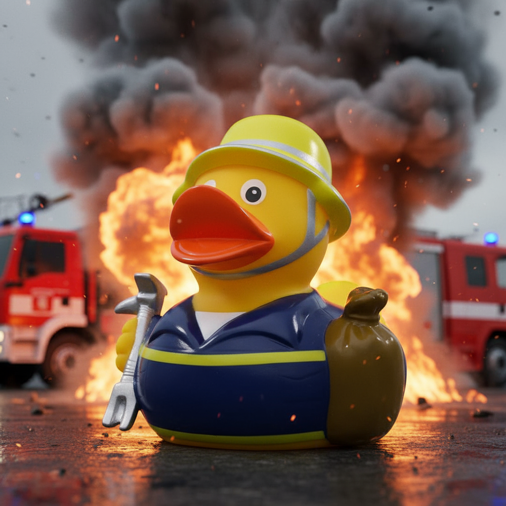 Canard Pompier
