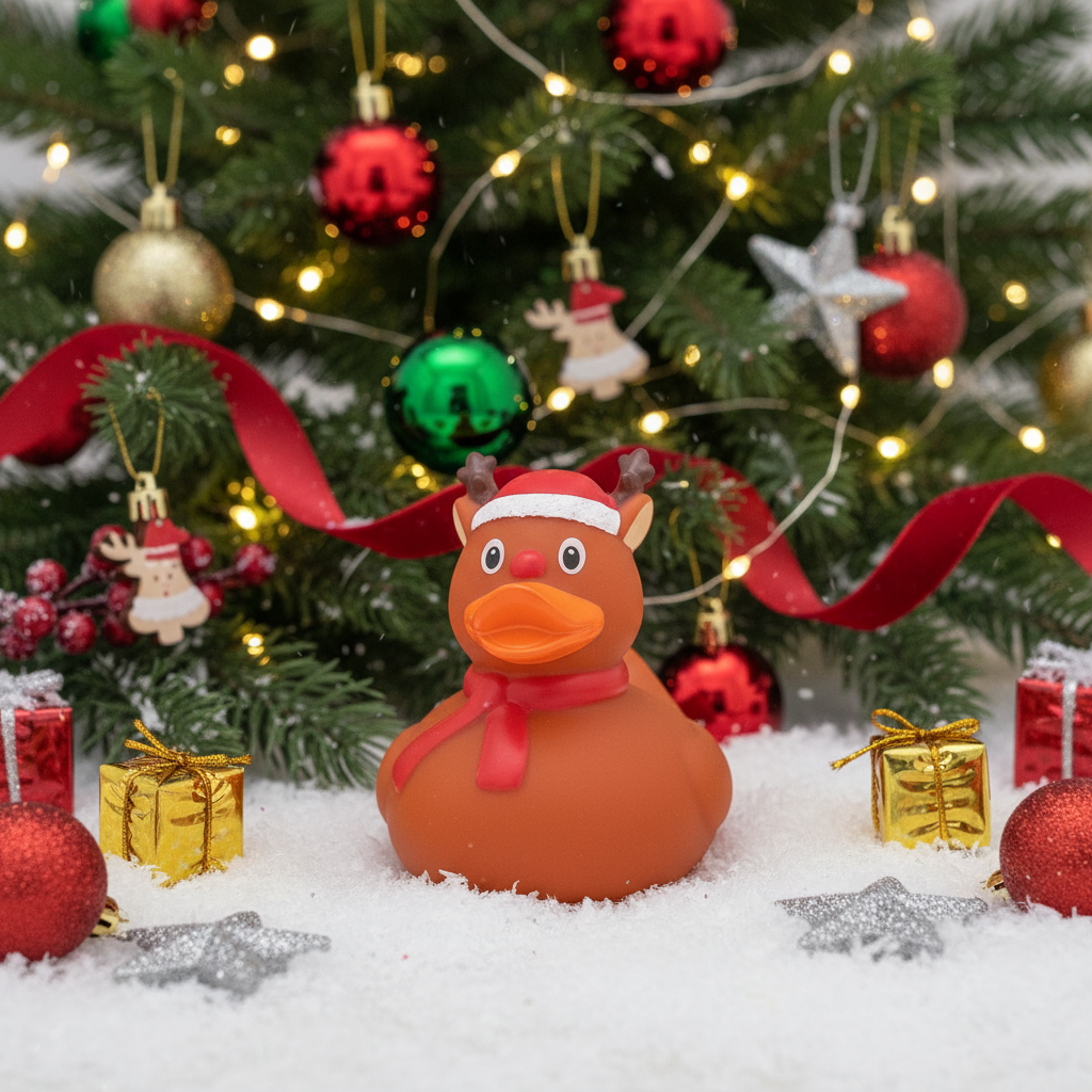 Canard Renne du Père Noël