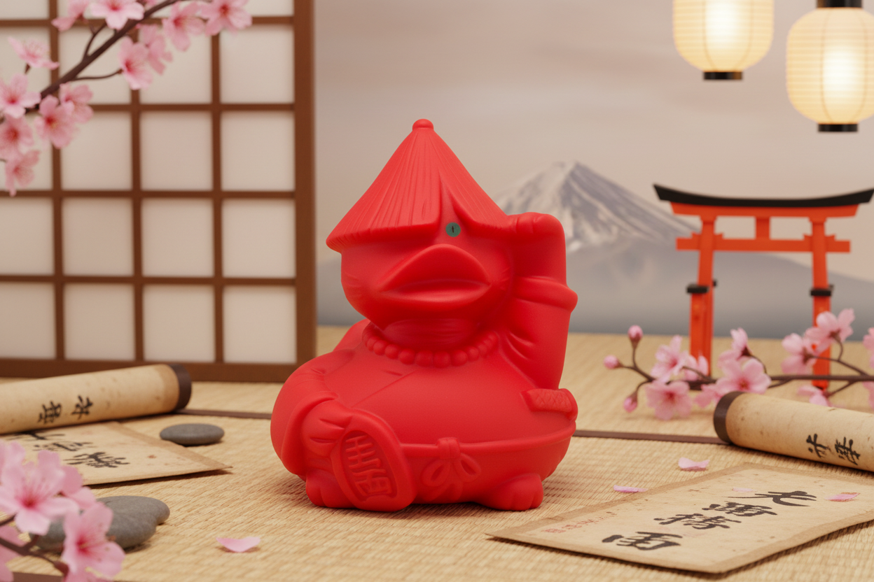 Red Lucky Duck
